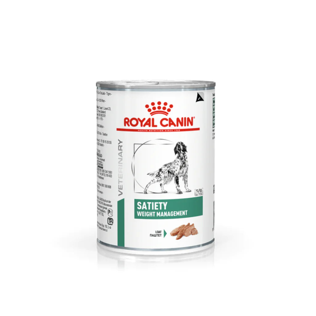 ROYAL CANIN - 成犬飽足感處方罐頭糧  單罐 410G/ VHN SATIETY WEIGHT MANAGEMENT CAN 410G