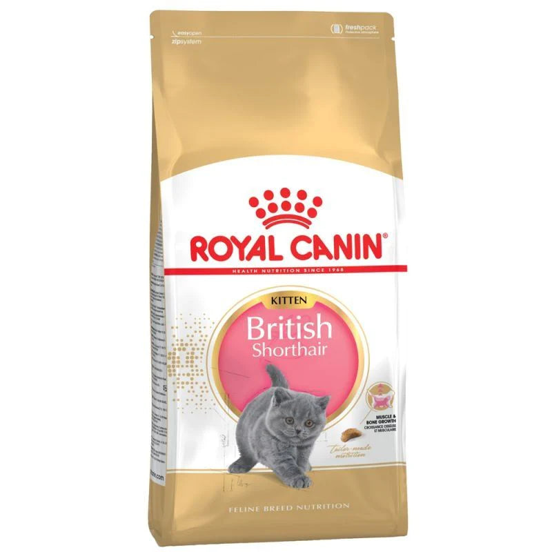 ROYAL CANIN 法國皇家幼貓乾糧 - 英國短毛幼貓 / FBN BRITISH SHORTHAIR KITTEN 2KG,10KG