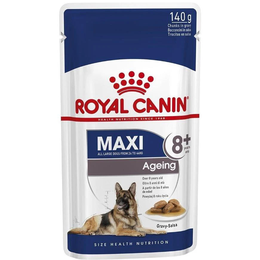 ROYAL CANIN 法國皇家狗濕糧 - 大型8歲以上老犬(肉汁) / SHN MAXI AGEING 8+ (GRAVY) 140G