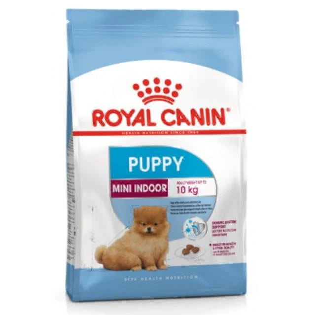 ROYAL CANIN 法國皇家幼犬乾糧 - 室內小型幼犬營養配方 DOG MINI INDOOR PUPPY DRY 3KG