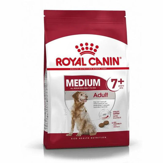 ROYAL CANIN 法國皇家狗乾糧 - 中型成犬7+營養配方 / SHN MEDIUM ADULT 7+ 4KG