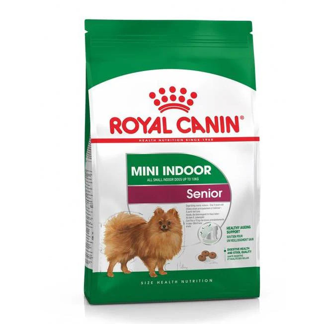 ROYAL CANIN 法國皇家老狗乾糧 - 室內小型老犬營養配方/SHN  MINI INDOOR SENIOR 1.5KG,3KG