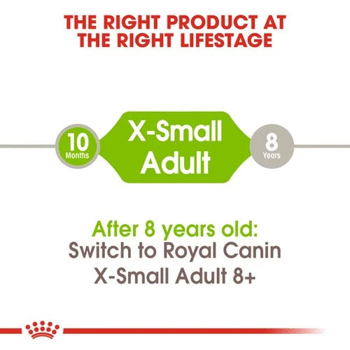 ROYAL CANIN 法國皇家狗乾糧 - 超小型成犬營養配方 / SHN  X-SMALL ADULT 1.5KG,3KG