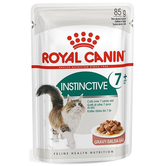 ROYAL CANIN 法國皇家老貓濕糧 - 理想體態7歲以上成貓 (肉汁)每包85G  / FHN INSTINCTIVE 7+ (GRAVY) 85G