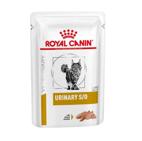 ROYAL CANIN - 成貓泌尿道處方濕糧(肉塊) 每包 85G  /VHN URINARY S/O (LOAF)FOR CAT 85G