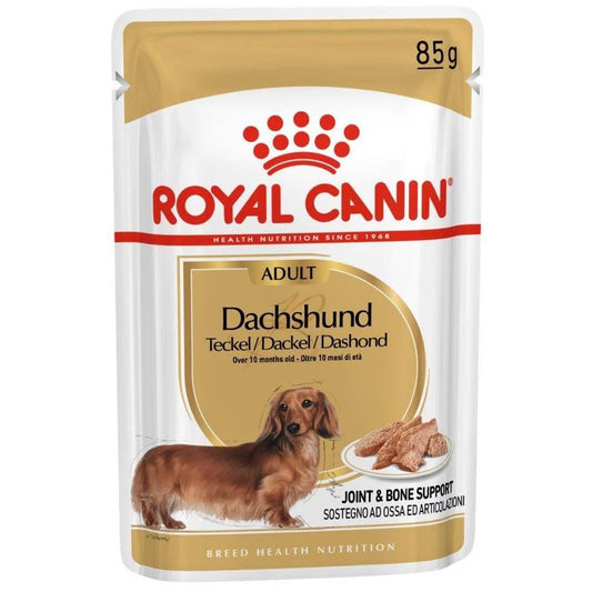 ROYAL CANIN 法國皇家狗濕糧 - 臘腸狗成犬專屬配方(肉塊)/ BHN DACHSHUND ADULT (LOAF) 85G