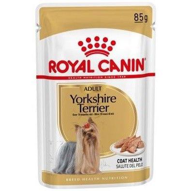 ROYAL CANIN 法國皇家狗濕糧 - 約瑟爹利成犬專屬配方 (肉塊) 每包85G / BHN YORKSHIRE TERRIER ADULT DOG(LOAF) 85G