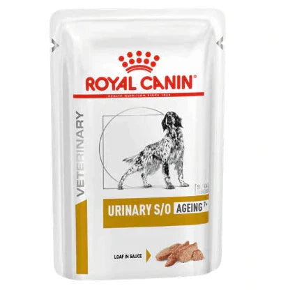 ROYAL CANIN - 成犬7歲以上泌尿道處方濕糧 (每包) 85G / VHN URINARY AGEING 7+ POUCH-LOAF  BAG85G
