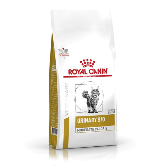 ROYAL CANIN - 成貓泌尿道低卡路里處方糧 - VHN URINARY S/O MODERATE CALORIE FOR CAT 1.5KG,3.5KG,7KG