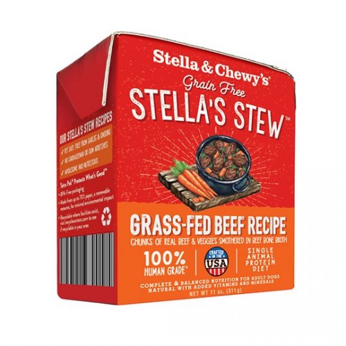 *原箱優惠*Stella & Chewy's慢煮單一材料系列狗濕糧-慢煮草飼牛肉11oz x12 ()