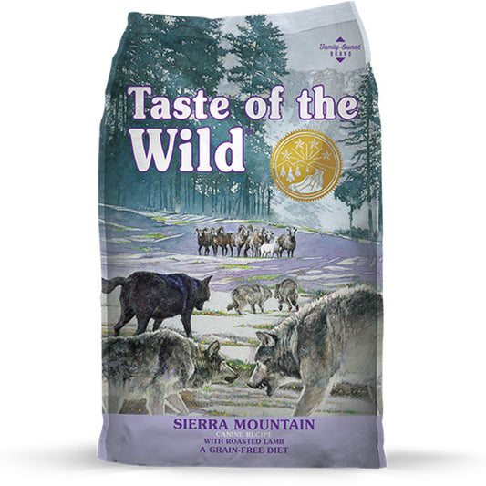 Taste Of The Wild無穀物烤羊肉配方狗糧(紫)2kg (006763)