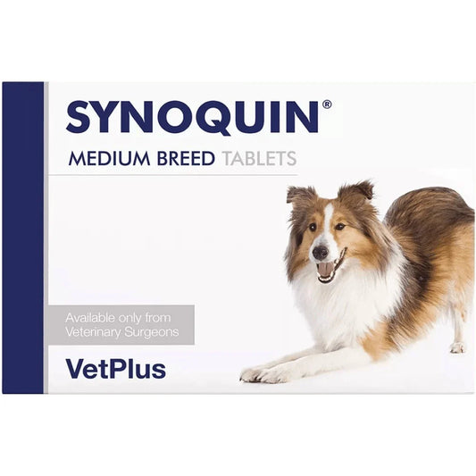 VETPLUS - SYNOQUIN TABLET 舒骼健 (SUPPLEMENT FOR MEDIUM BREED DOGS) 10 - 25KG