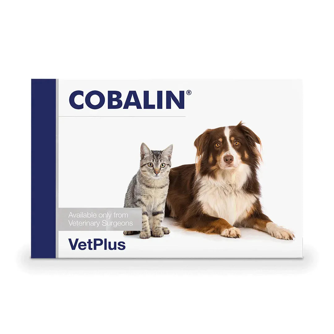 VETPLUS - COBALIN VITAMIN B12 SUPPLEMENTS FOR DOGS & CATS 60 CAPSULES