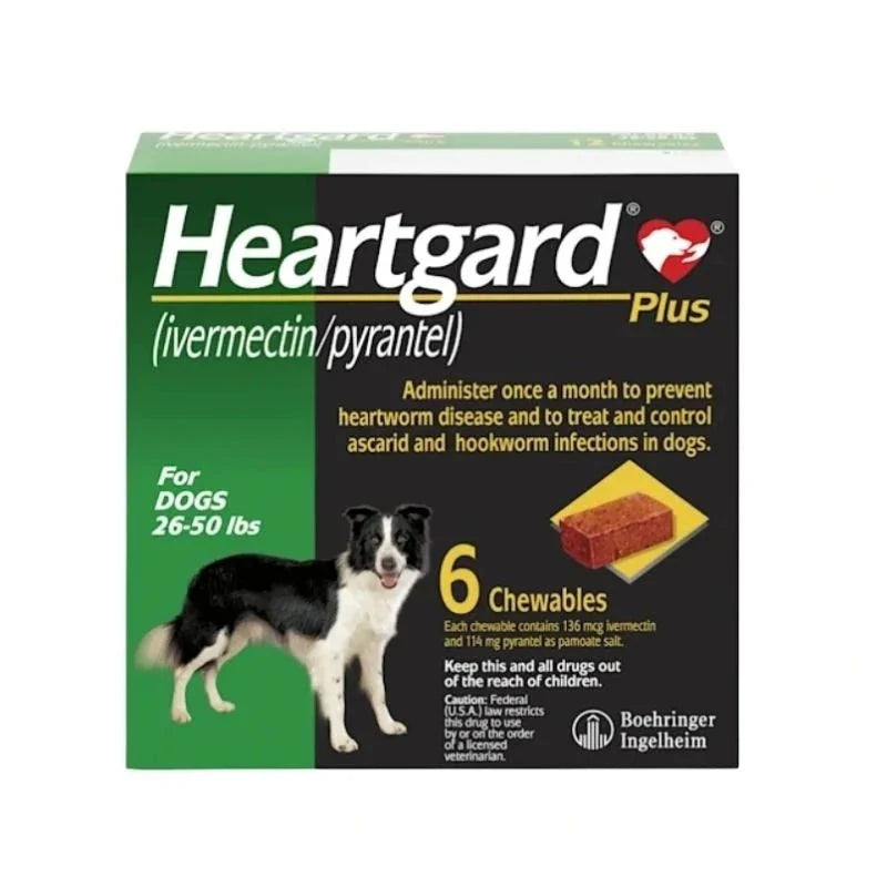 HEARTGARD PLUS心臟咀嚼配方