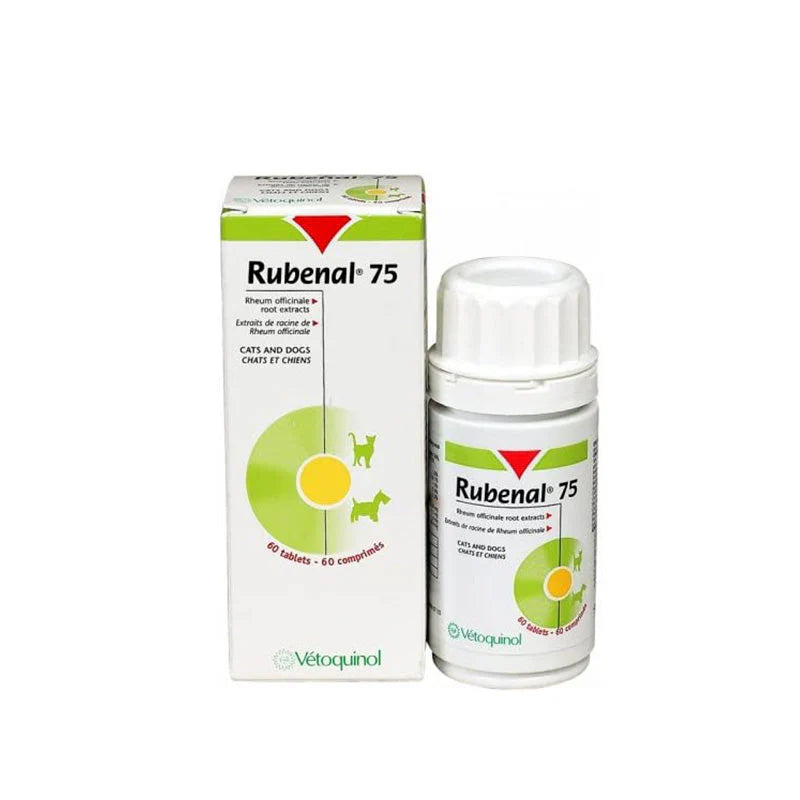 VETOQUINOL RUBENAL 75 貓犬用腎臟補充劑 (60粒)