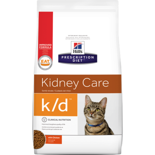 Hill's prescription diet k/d Kidney Care with Chicken Feline / 希爾思貓用腎臟處方(雞肉) 4lbs (7252)