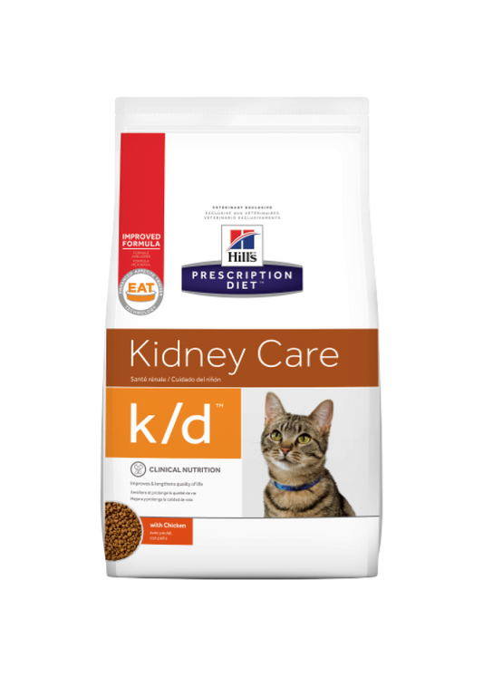 Hill's prescription diet k/d Kidney Care with Chicken Feline  / 希爾思貓用腎臟處方(雞肉) 8.5lbs (8696)