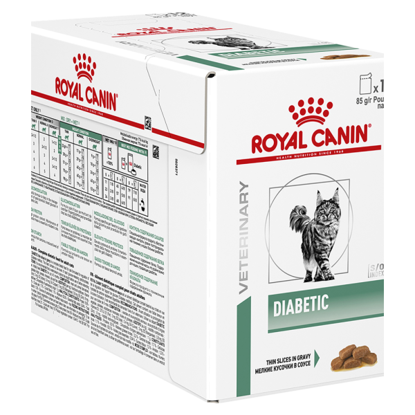 ROYAL CANIN - 成貓糖尿病處方濕糧 每包 85G / FELINE DIABETIC POUCH 85G