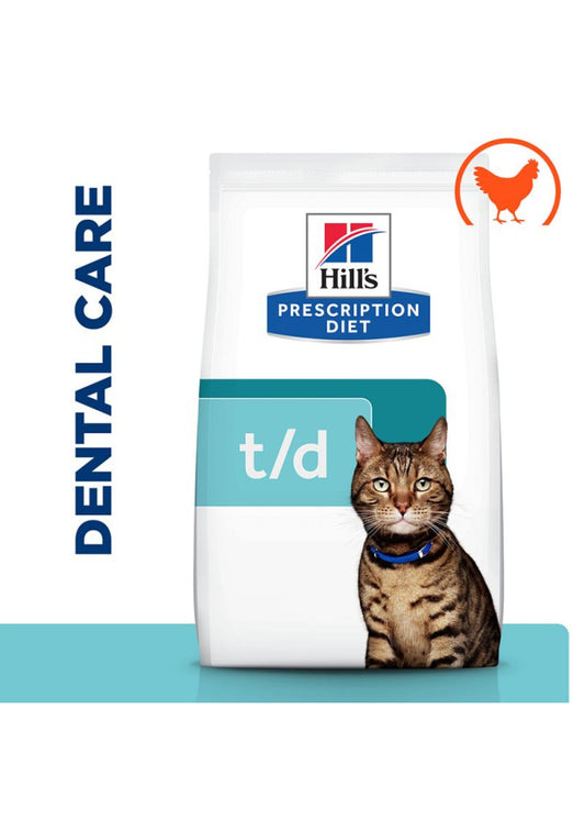 Hill's Prescription Diet t/d Dental Care Feline  / 希爾思貓用口腔護理 1.5kg (10363HG)