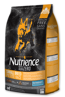 Nutrience SubZero凍乾脫水鮮雞肉-無穀物雞、火雞、海魚小型犬配方11lb (004741)