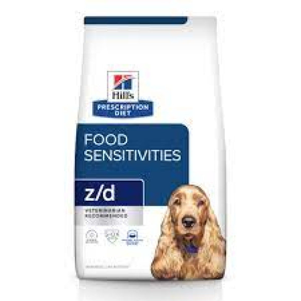 Hill's prescription diet z/d Skin/Food Sensitivities (Original) Canine 犬用皮膚/食物敏感 8lbs (7901)