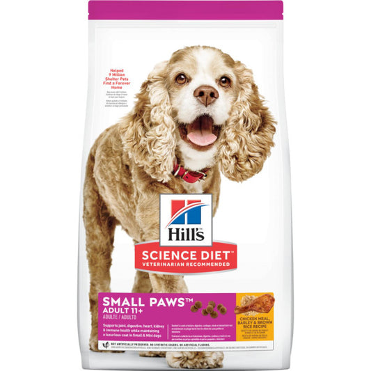 Hill's Science Diet Adult 11+ Small Paws dog food  / 希爾思11歲以上小型犬系列 4.5lbs (2533)