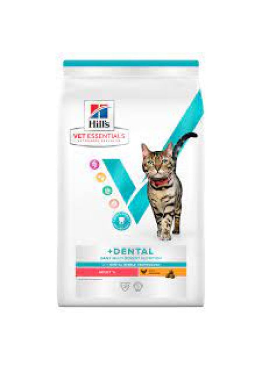 Hill's Young Adult Cat Dental Health Chicken  / 希爾思獸醫保健食品成貓潔齒配方 2.5kg (607499)