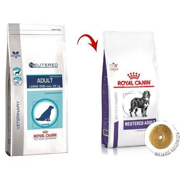 ROYAL CANIN - 大型成犬絕育處方糧 - VHN NEUTERED ADULT LARGE DOG 12KG