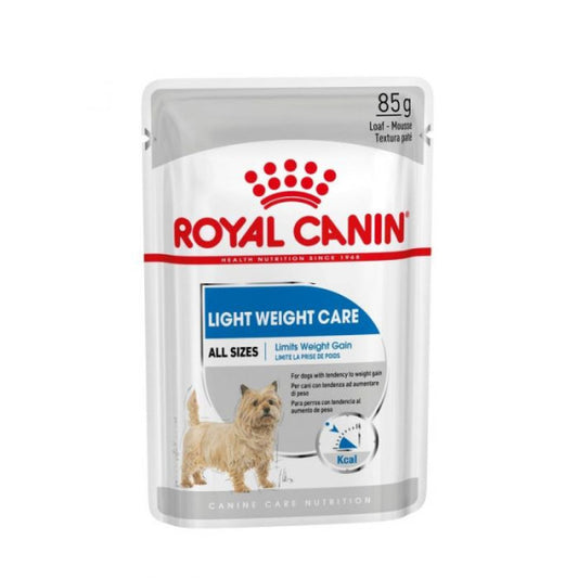 ROYAL CANIN 法國皇家狗濕糧 - 成犬體重控制加護主食濕糧 (肉塊) 每包 85G/ CCN LIGHT WEIGHT CARE (LOAF) 85G