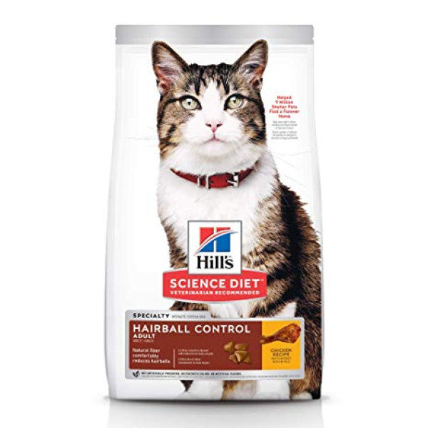 Hill's Adult Hairball Control For Cats  / 希爾思成貓去毛球專用配方 7lbs (8881)