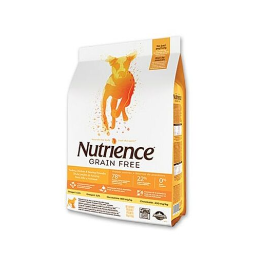 Nutrience無穀物火雞 雞 鯡魚全犬配方5.5lb (003331)