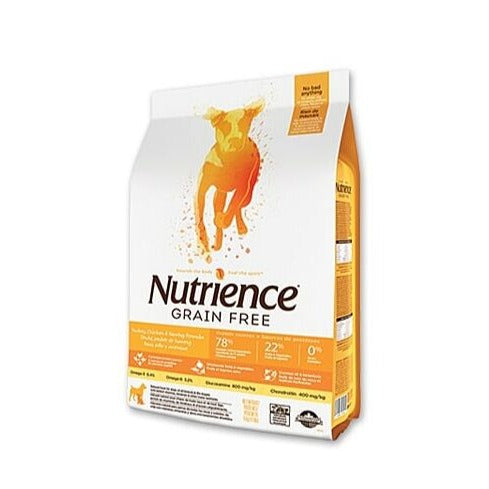 Nutrience無穀物火雞 雞 鯡魚全犬配方22lb (003333)