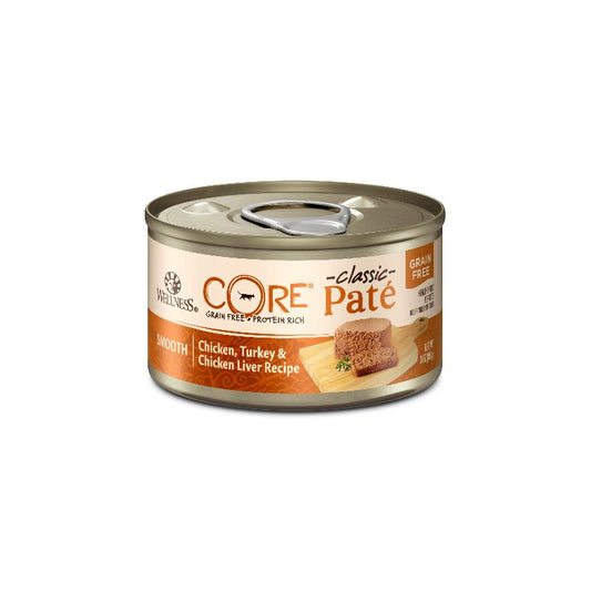 Wellness Core 無穀物雞肉火雞雞肝貓罐頭 5.5oz (002610)