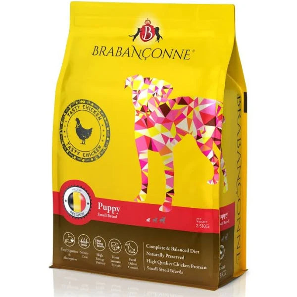 Brabanconne 小型幼犬雞肉配方 20KG(白袋) (004558)