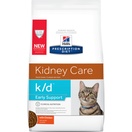 Hill's prescription diet k/d Early Support Kidney Care Feline  / 希爾思貓用早期支援腎臟處方 4lbs (603634)