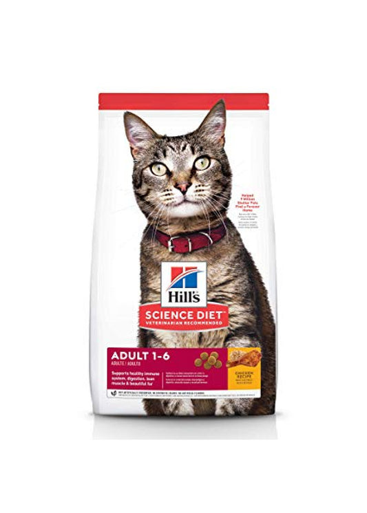 Hill's Science Diet Dry Cat Food, Adult, Chicken Recipe  / 希爾思成貓配方 2kg (603820)